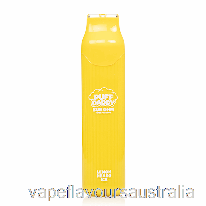Vape Flavours Australia Puff Daddy 6000 Disposable Lemon Headz Ice